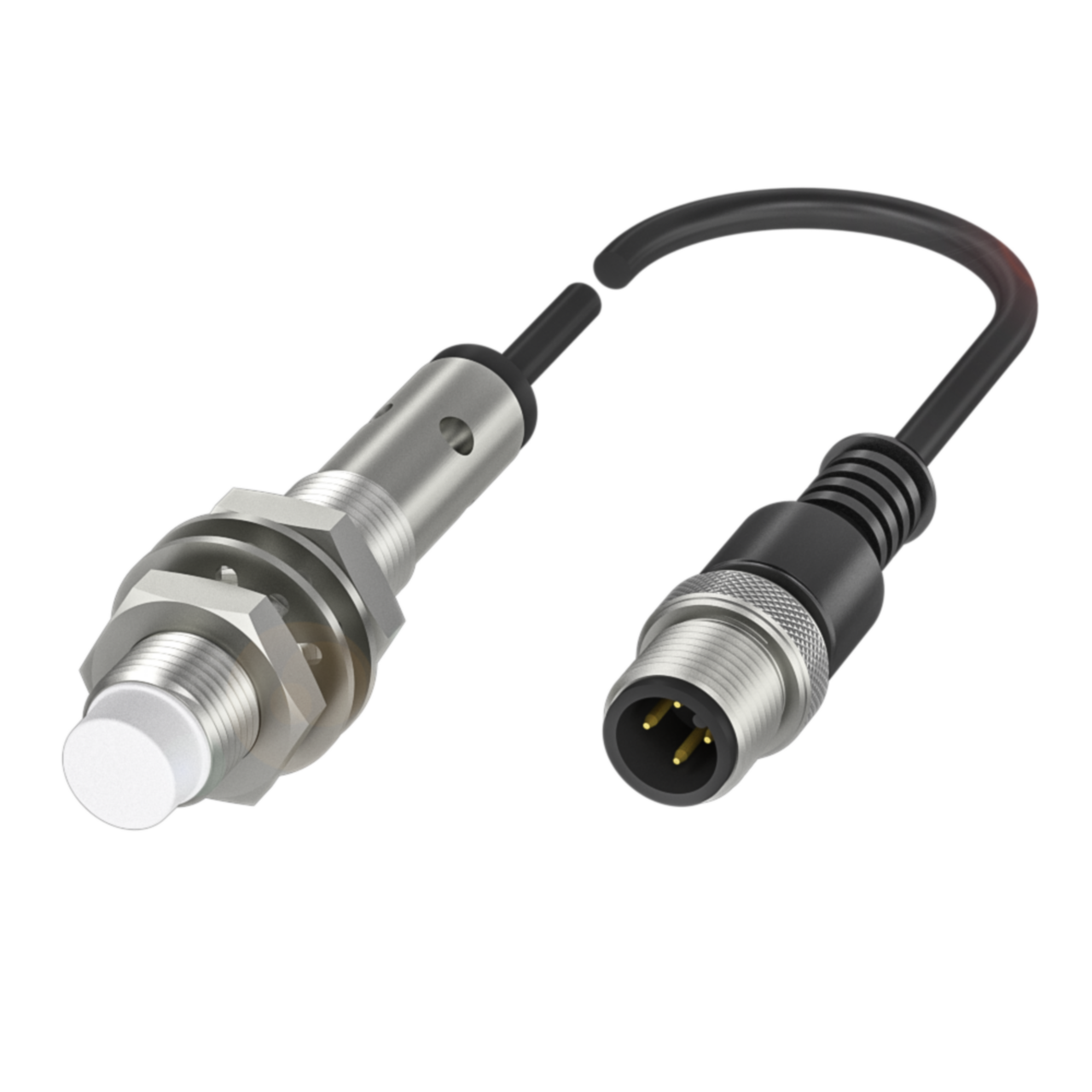 Индуктивный датчик BAW M12MF2-UAC40F-BP00,5-GS04